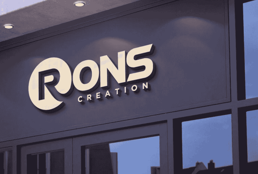 3D Signage Board
