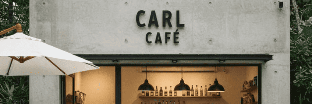 restaurant signboards